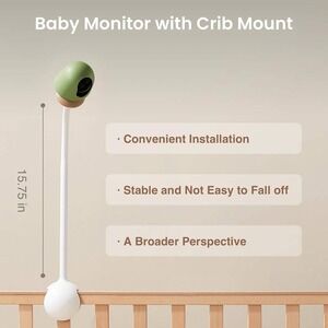Growing‎ Baby MONAI NIB AI Smart Monitor and Crib Mount
